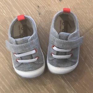 See Kai Run Gray Sneakers (toddler)
